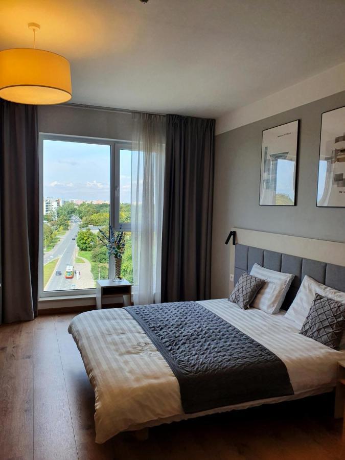 Warsaw Apartments - Luxury Top-View Aparthotel Exteriör bild