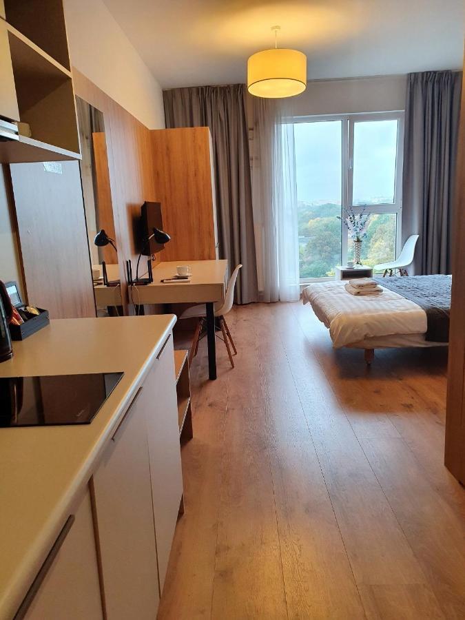 Warsaw Apartments - Luxury Top-View Aparthotel Exteriör bild